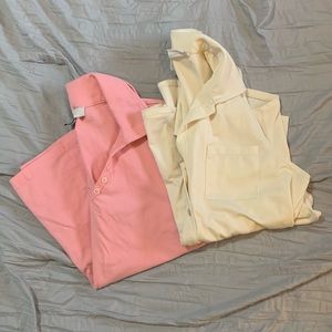 Collared tank tops. Both size M